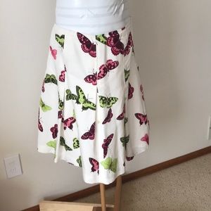 Butterfly pattern skirt-price drop